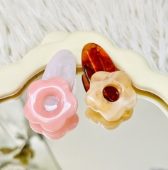SET 2 KẸP OVAL HOA VÂN XÀ CỪ TIỂU THƯ (1)
