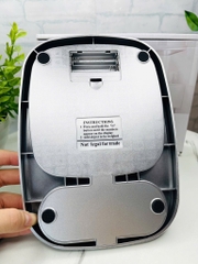 Cân điện tử tiểu ly màu bạc và đen 20x15cm (9)