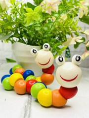 CON SÂU BẰNG GỖ CHO BÉ