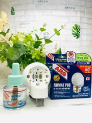 Bộ xông đuổi muỗi ARS Nomat P60 từ Nhật Bản Chính Hãng Sử Dụng 60 Ngày