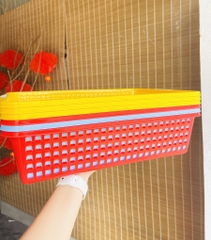 RỔ NHỰA HÌNH CHỮ NHẬT 42x30cm (1)
