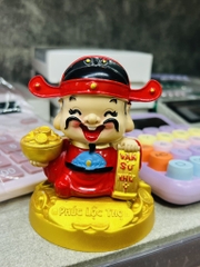 TƯỢNG THẦN TÀI ĐẾ VÀNG PHONG THUỶ CHIÊU TÀI LỘC (5)