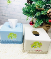 HỘP ĐỰNG GIẤY ĂN VUÔNG RÚT XỊN CÓ LÒ XO HÀNG CTY