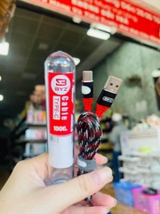 Cáp sạc ống dây dù sạc nhanh 2.4A chính hãng BYZ Type C