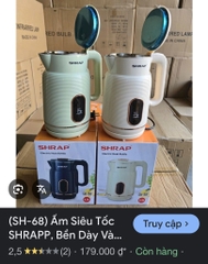 ẤM SIÊU TỐC SHRAPP MÃ SH-68 HÀNG 3.2L (12)