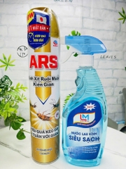 XỊT ARS RUỒI MUỖI KIẾN GIÁN MẪU GOLD 600ml CHÍNH HÃNG ( TẶNG KÈM XỊT PHÒNG HOẶC LAU KÍNH 19k) (4)
