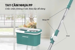 BỘ LAU NHÀ XOAY 360 ĐỘ CHÍNH HÃNG SUNHOUSE (30)