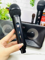 LOA KARAOKE TẶNG KÈM 2 MICRO KHÔNG DÂY CỰC HAY MÃ SD301 (60)