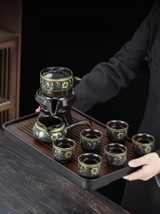 BỘ ẤM TRÀ CỐI XAY ĐẠI GIA FULL HỘP XỊN (14) '