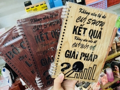 Tập Có Bìa Gỗ Kèm Viết Bút