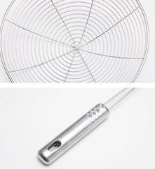CHAO VÒNG INOX MÚC ĐỒ CHIÊN RÁO DẦU 16cm (2)
