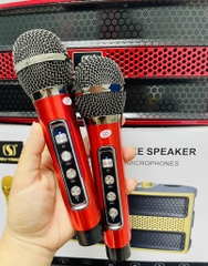 LOA KARAOKE BLUETOOH YS202 TẶNG KÈM 2 MICRO KHÔNG DÂY CỰC HAY (60)
