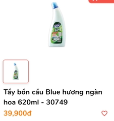 NƯỚC TẨY TOLET BỒN CẦU BLUE CHÍNH HÃNG 620ml(2) '