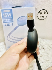 Cáp Sạc Nhanh 15W 3 Đầu Chính Hãng Remax 033 (9)