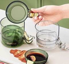 Chén Đựng Nước Chấm 4 Ngăn ( Mua 4 Tặng Khay) (1)