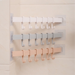 Móc Dán Tường Dạng Thanh 6 Móc (2)