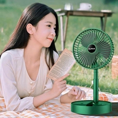 Quạt sạc Tích Điện Super để bàn, gấp gọn tiện dụng (3)