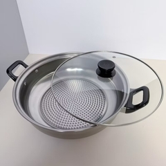 NỒI INOX 28cm NẮP THUỶ TINH LOẠI NẶNG (5)