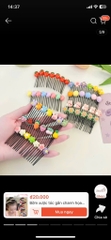 CÂY XƯỚC CÀI TÓC ĐÍNH CHARM CHO BÉ (1)