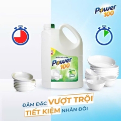 NƯỚC RỬA CHÉN POWER 100 HƯƠNG CHANH 1,4kg (3)