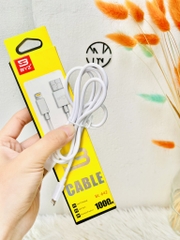 CÁP SẠC NHANH BYZ 642 USB RA IPHONE CHO IPHONE DÀI 1M CHÍNH HÃNG (2)