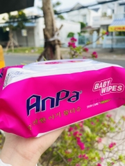KHĂN ƯỚT ANPA CAO CẤP 800g ( 600g GIẤY) CHÍNH HÃNG KHÔNG MÙI AN TOÀN CHO BÉ (2)