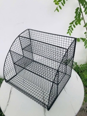 KỆ SÁCH DẠNG LƯỚI ĐỂ BÀN 3 NGĂN LOẠI ĐẸP (7)