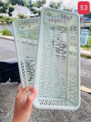 RỔ NHỰA DÀI HÀNG CTY 13x30cm (1)
