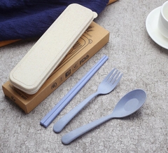 Bộ Muỗng Đũa Lúa Mạch Loại 1 An Toàn Cho Bé (2)