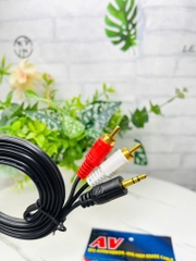 JACK CHUYỂN ÂM THANH 3.5 RA 2 ĐẦU BÔNG SEN 1.5M (1)