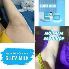 KEM HỖ TRỢ GIẢM THÂM NÁCH GLUTA MIKL TẶNG XỊT KHỬ MÙI C.HÃNG (10) '