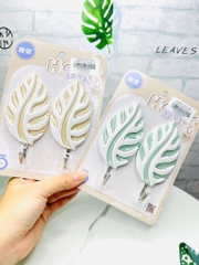 COMBO 2 MÓC DÁN TƯỜNG HÌNH CHIẾC LÁ DECOR (1)