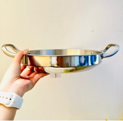 CHẢO THÉP BẠC CHIÊN XÀO SIZE 28cm (3)
