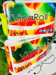 KM Lốc 6 CUỘN GIẤY KO LÕI VINAROL XỊN LOẠI NẶNG 12kg/CÂY MỊN MỀM (4) ‘
