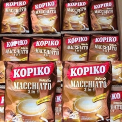 Bịch 20 Gói Cafe Sữa Hoà Tan Kopiko Thanland Hot Trend (3)