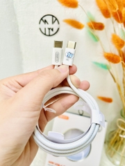 CÁP SẠC NHANH 60W BYZ X60 IPHONE 2 ĐẦU TYPE-C RA TYPEC DÂY DÙ CHÍNH HÃNG