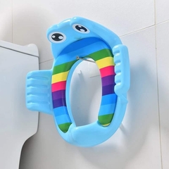 Miếng lót thu gọn bồn cầu cho bé có tay vịnh (6₫