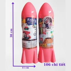 LEGO LẮP GHÉP TÊN LỬA CHO BÉ (3)
