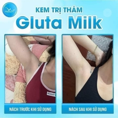 KEM HỖ TRỢ GIẢM THÂM NÁCH GLUTA MIKL TẶNG XỊT KHỬ MÙI C.HÃNG (10) '