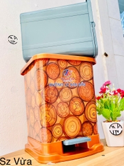 THÙNG RÁC TY LIEN NẮP BẬT SIZE VỪA (5)