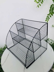 KỆ SÁCH DẠNG LƯỚI ĐỂ BÀN 3 NGĂN LOẠI ĐẸP (7)