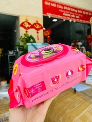 Khăn Ướt Gấu Dâu Bịch Lớn 250g ( Thùng 30 Gói 14.900đ) (1)