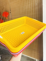 RỔ NHỰA HÌNH CHỮ NHẬT 42x30cm (1)