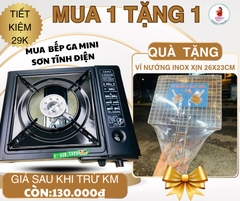 BẾP GAS MINI SƠN TĨNH ĐIỆN HÀNG BEILE CHÍNH HÃNG NỘI ĐỊA FULL BOX (16)