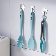 Set 3 Móc Dán Tường Siêu Dính Xịn Hình Trái Tim (0.5)