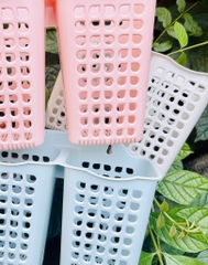ỐNG 2 NGĂN ĐÔI LỚN CẮM ĐŨA, BÚT, BÀN CHẢI NHỰA HÀNG CTY (2)