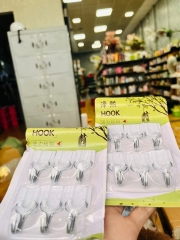 Set 6 Móc Dán Tường Nội Địa (ko ck)