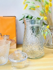BỘ BÌNH KÈM 4 LY THUỶ TINH LỚN (5)