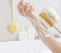 Cây Cọ Tắm Chà Lưng Tạo Bọt 2 Đầu (2)