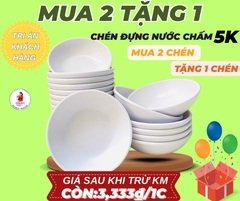 DĨA ĐỰNG NƯỚC CHẤM TRÒN VIỆT NHẬT ( MUA 2 TẶNG 1) (1)